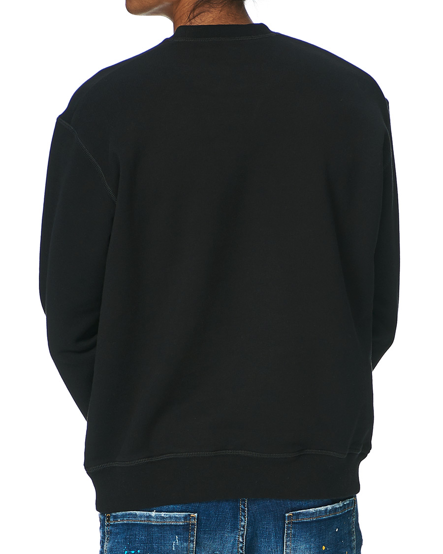 Herren | Pullover | Dsquared2 | Cool Fit Icon Vert Sweatshirt Black