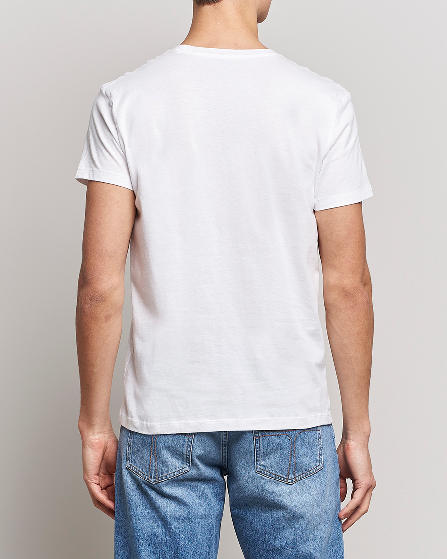 Herren | T-Shirts | GANT | 2-Pack Crew Neck T-Shirt Navy/White
