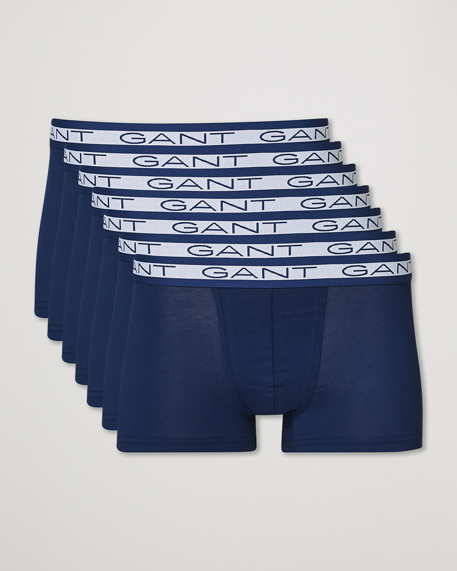Herren | Unterwäsche | GANT | 7-Pack Trunks Navy