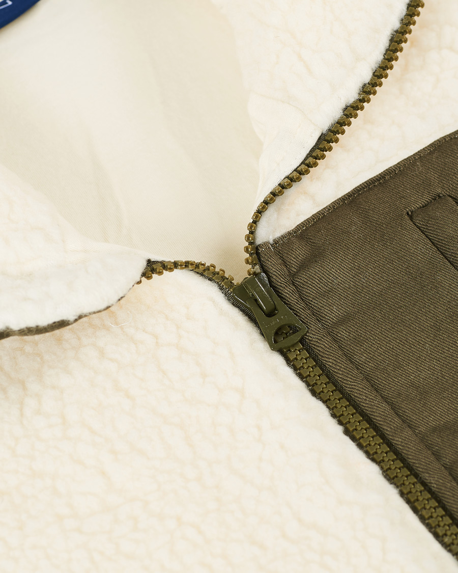 Herren | Pullover | GANT | Fleece Full Zip Jacket Cream