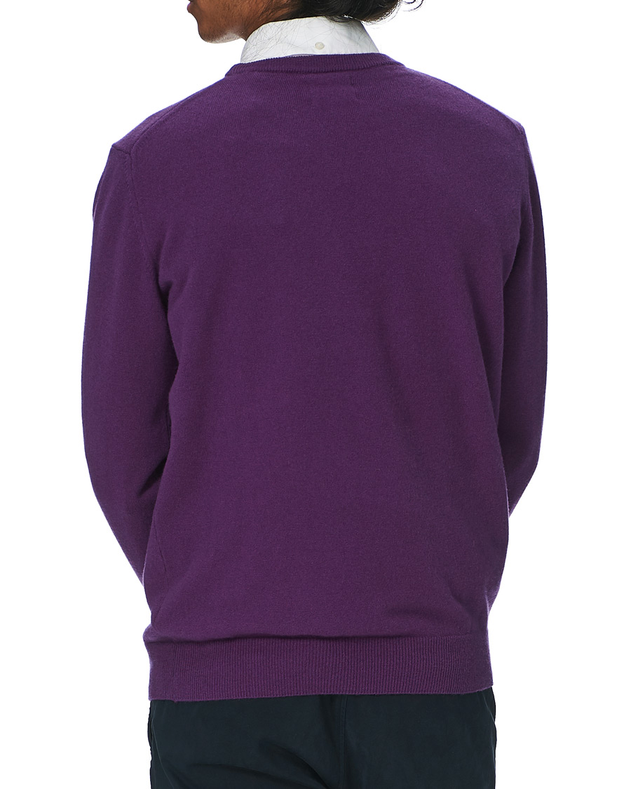 Herren | Pullover | GANT | Lambswool Crew Neck Pullover Imperial Purple
