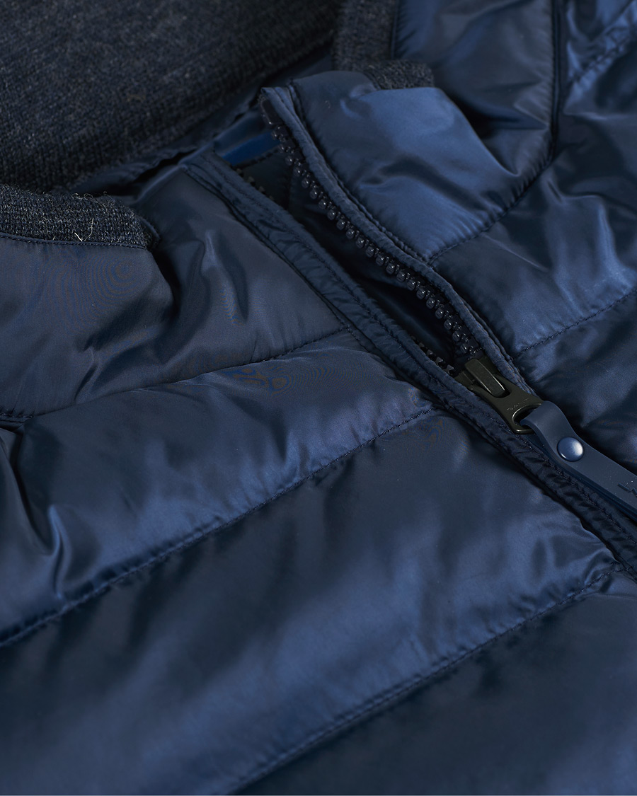 Herren | Jacken | GANT | Hybrid Down Jacket Evening Blue
