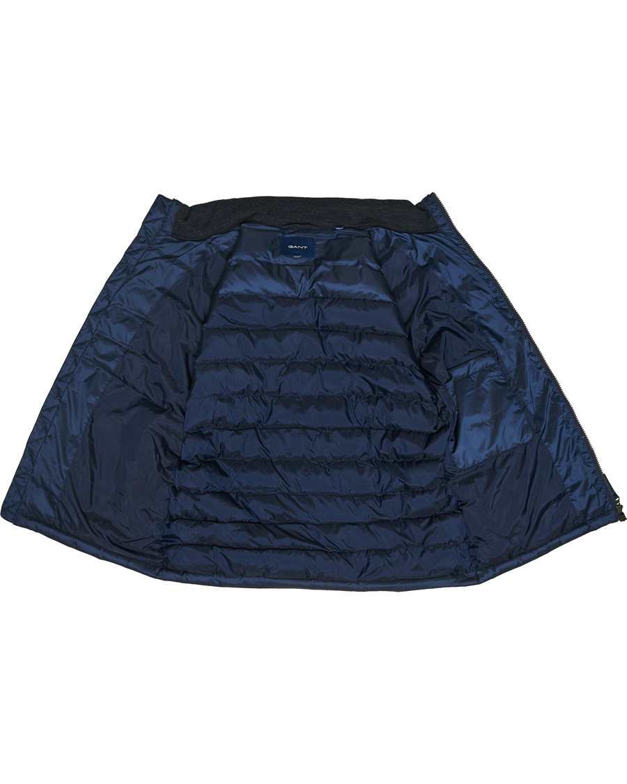 Herren | Jacken | GANT | Hybrid Down Jacket Evening Blue