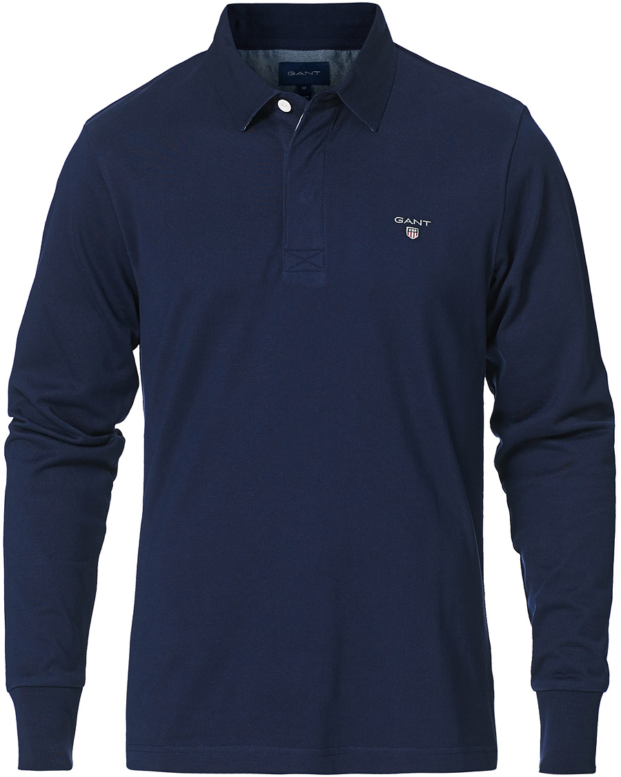 Herren | Pullover | GANT | Original Heavy Rugger Evening Blue