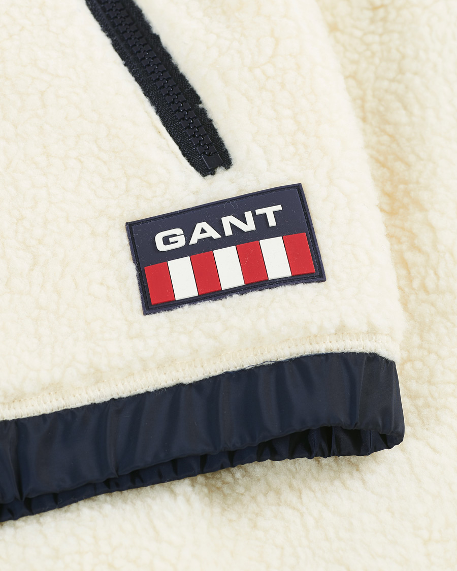 Herren | Jacken | GANT | Sherpa Fleece Vest Off White