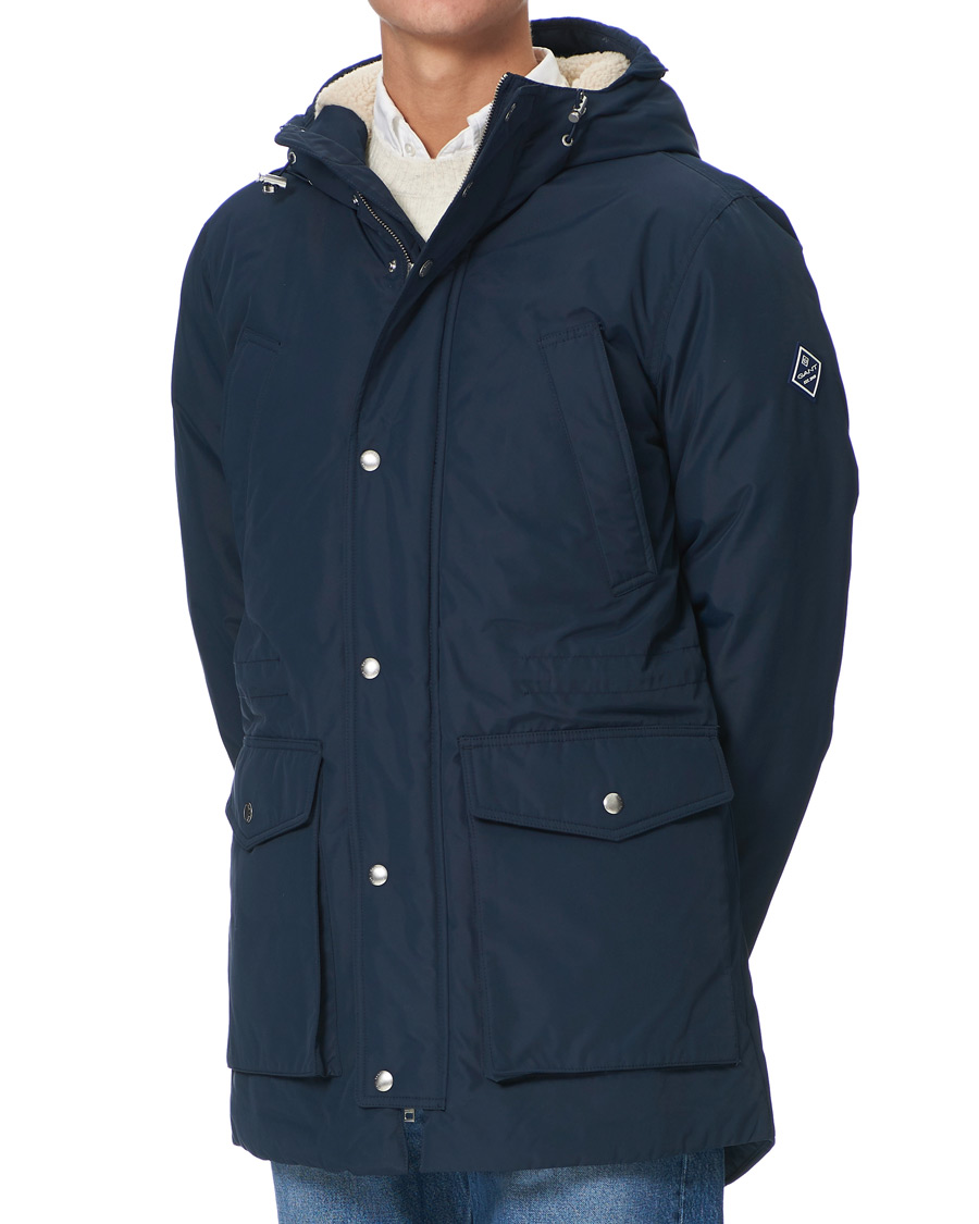 Herren | Jacken | GANT | The Everyday Parka Marine