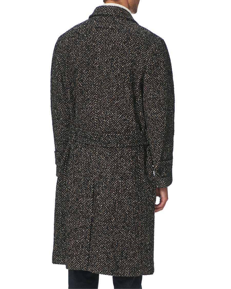 Herren | Jacken | GANT | The Herringbone Coat Black
