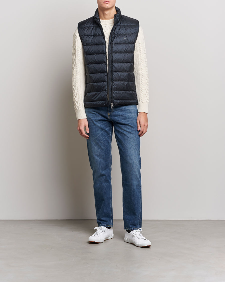 Herren | Westen | Gant | The Light Down Gilet Black
