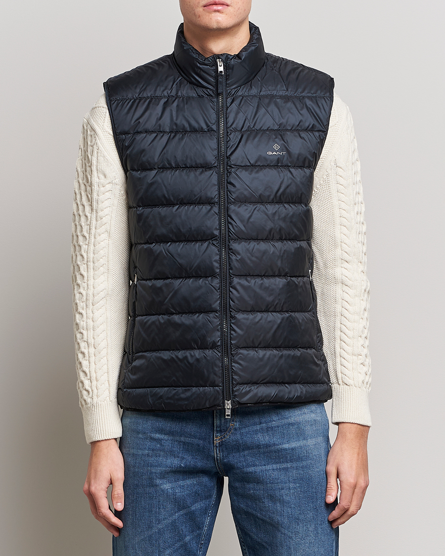Herren | Westen | Gant | The Light Down Gilet Black