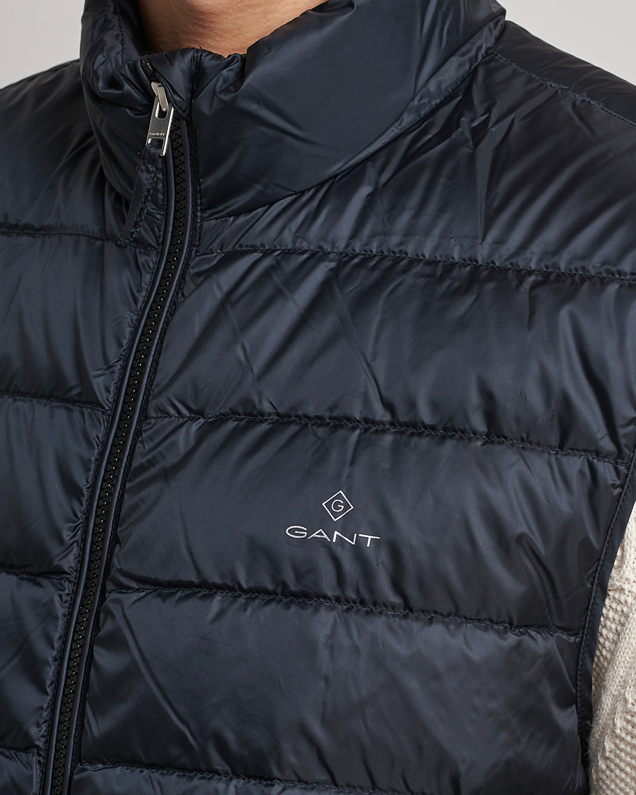 Herren | Westen | Gant | The Light Down Gilet Black