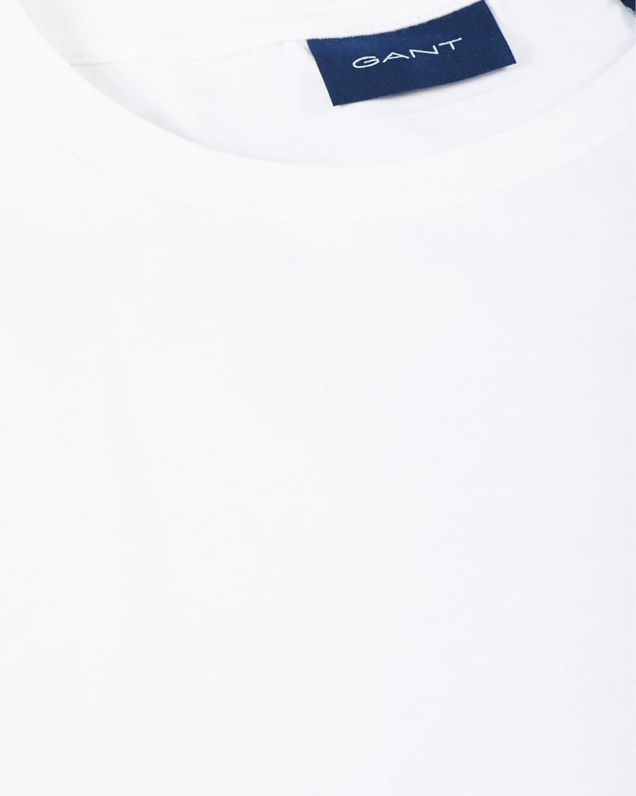 Herren | T-Shirts | GANT | The Original Long Sleeve Tee White