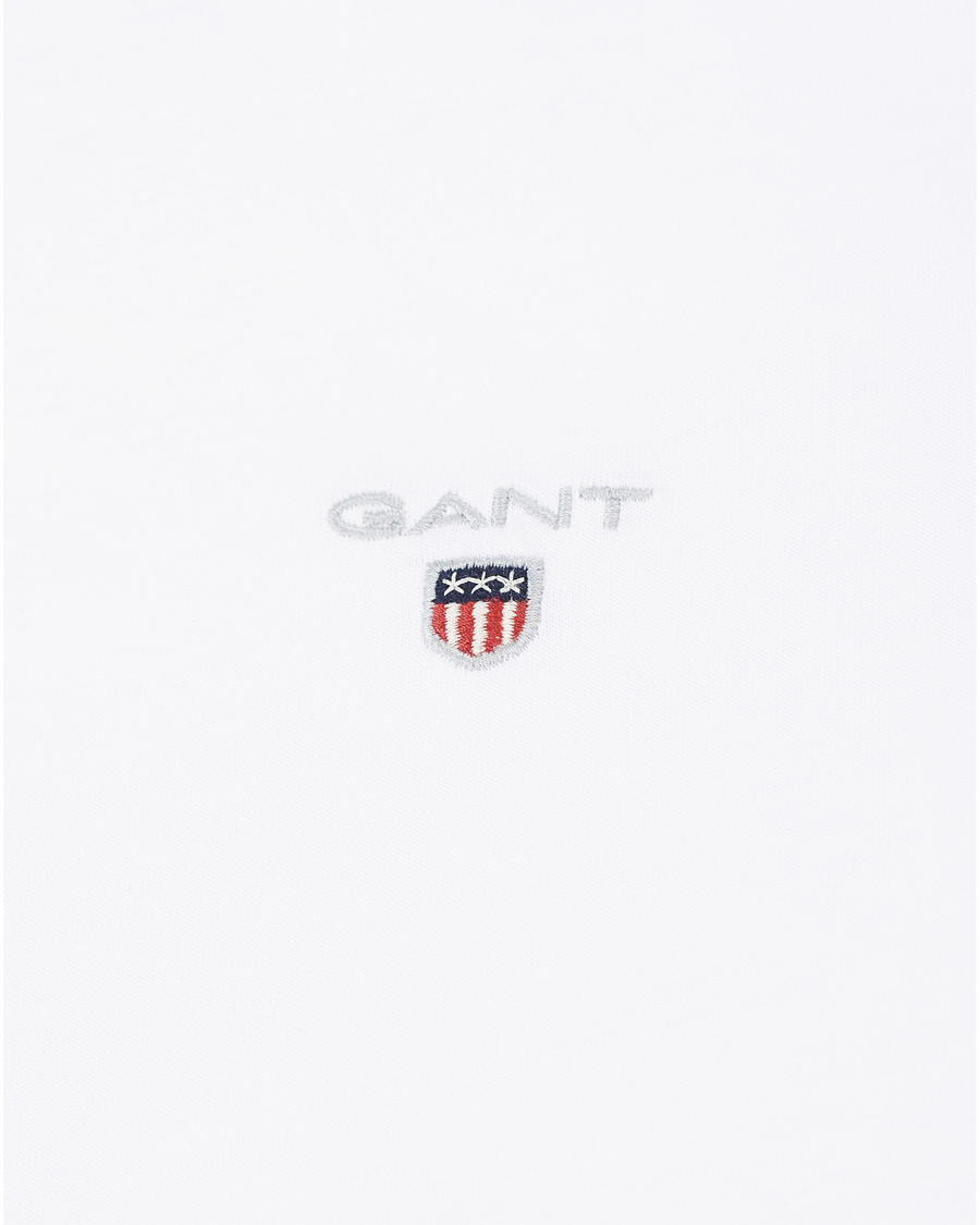 Herren | T-Shirts | GANT | The Original Long Sleeve Tee White