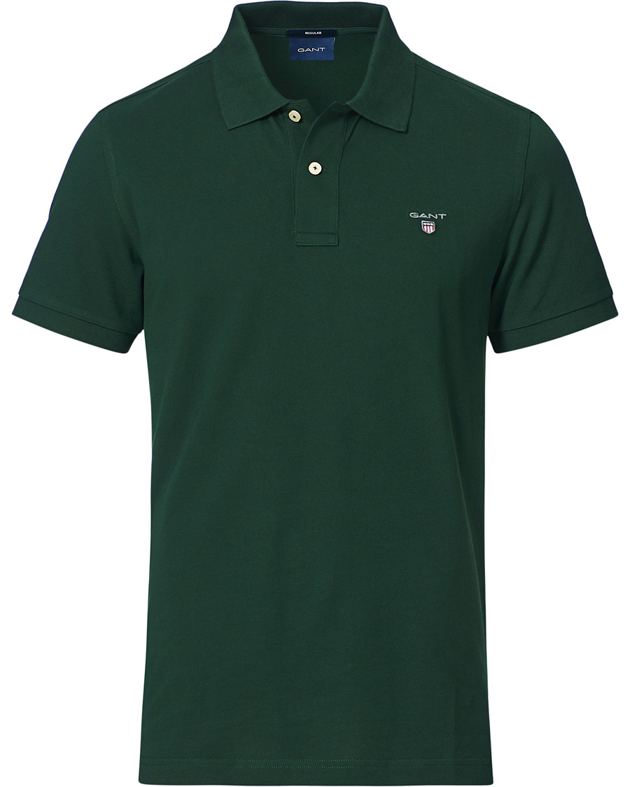 Herren | Poloshirts | GANT | The Original Polo Tartan Green