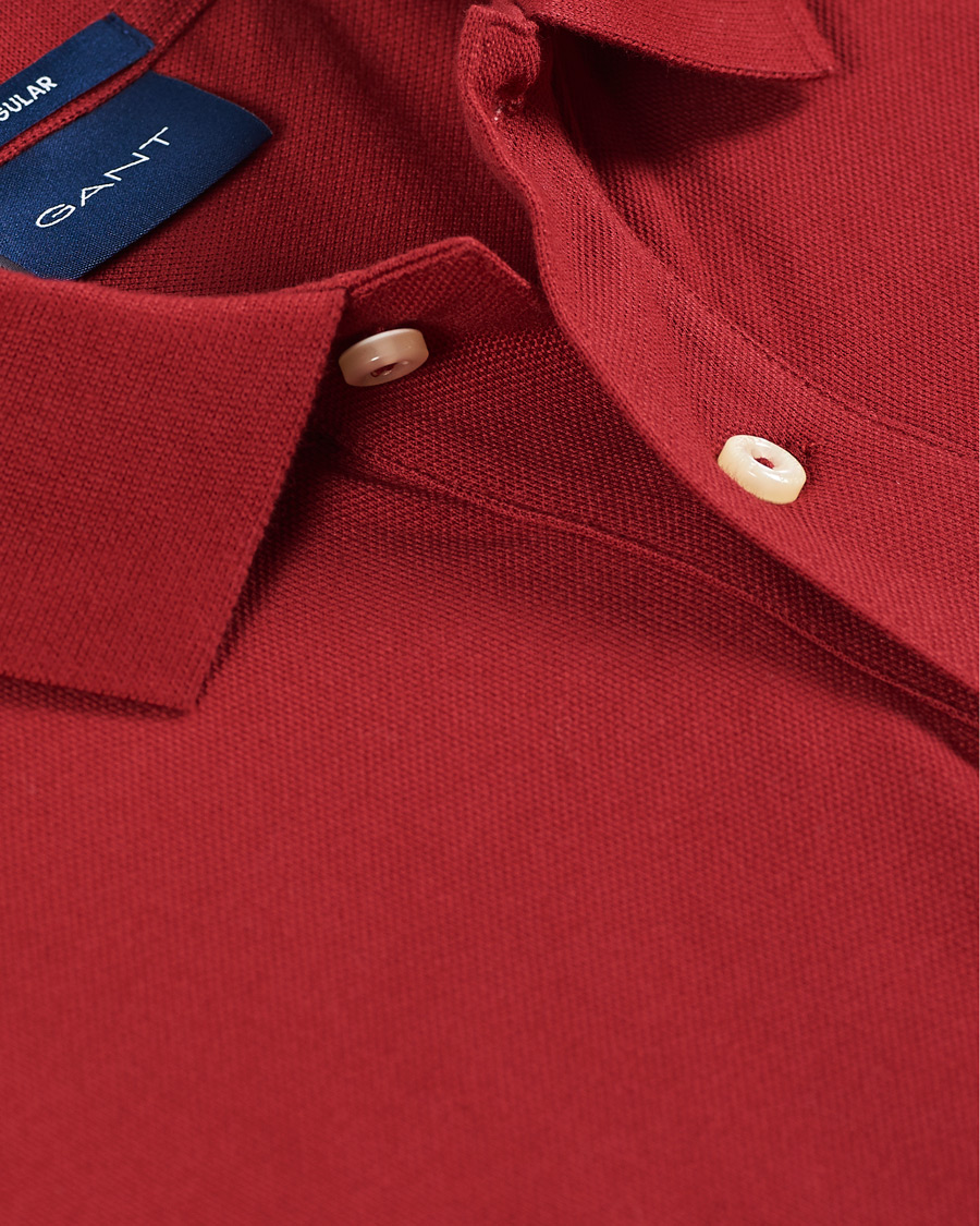 Herren | Poloshirts | GANT | The Original Polo Mahogany Red