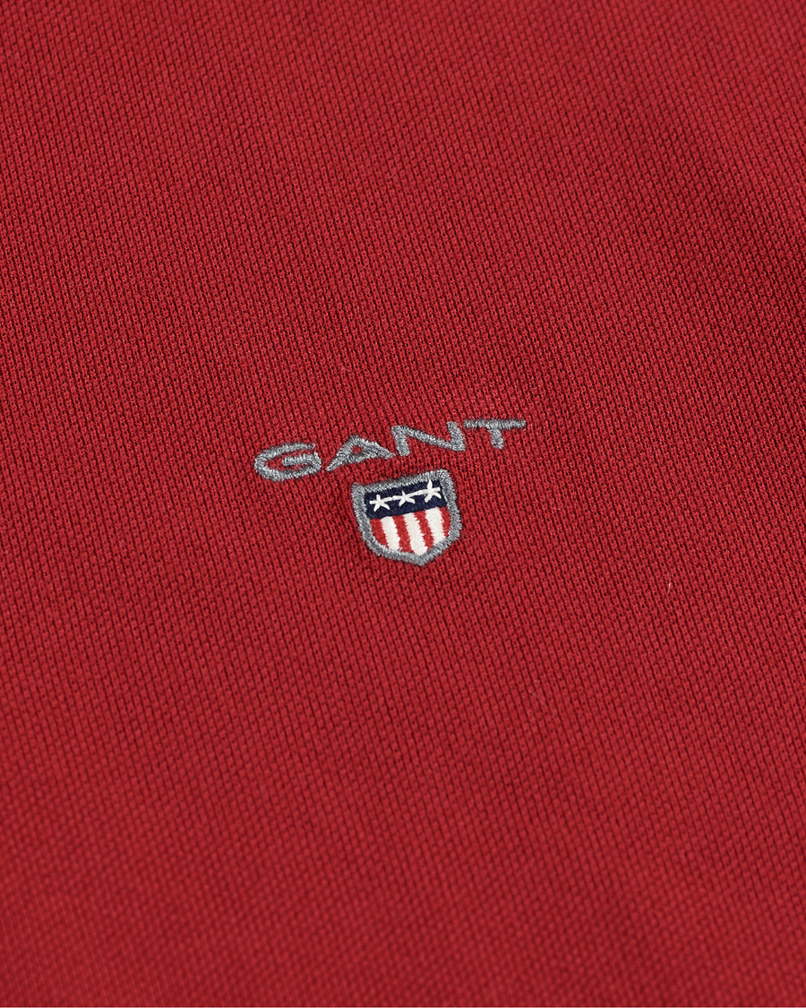 Herren | Poloshirts | GANT | The Original Polo Mahogany Red