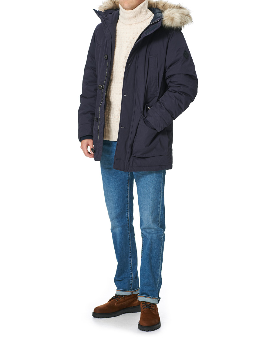 Herren | Jacken | GANT | Winter Parka Evening Blue