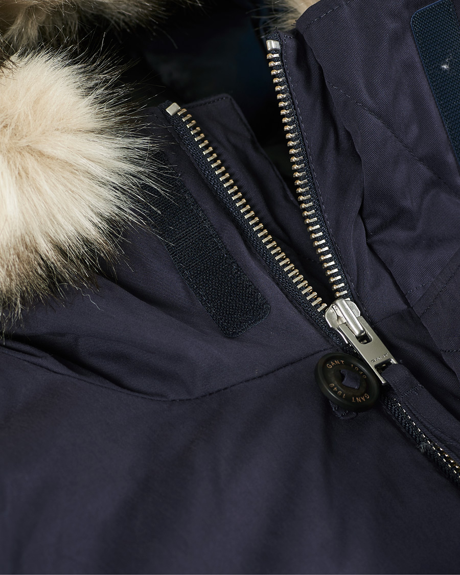Herren | Jacken | GANT | Winter Parka Evening Blue