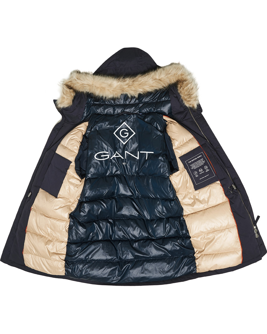 Herren | Jacken | GANT | Winter Parka Evening Blue