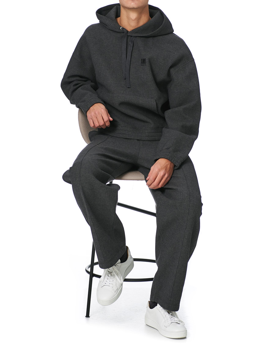 Herren | Hosen | AMI | Oversize Joggers Dark Grey Melange