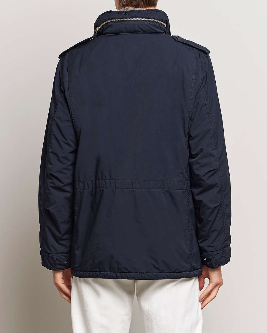 Herren | Jacken | Aspesi | Garment Dyed Field Jacket Navy