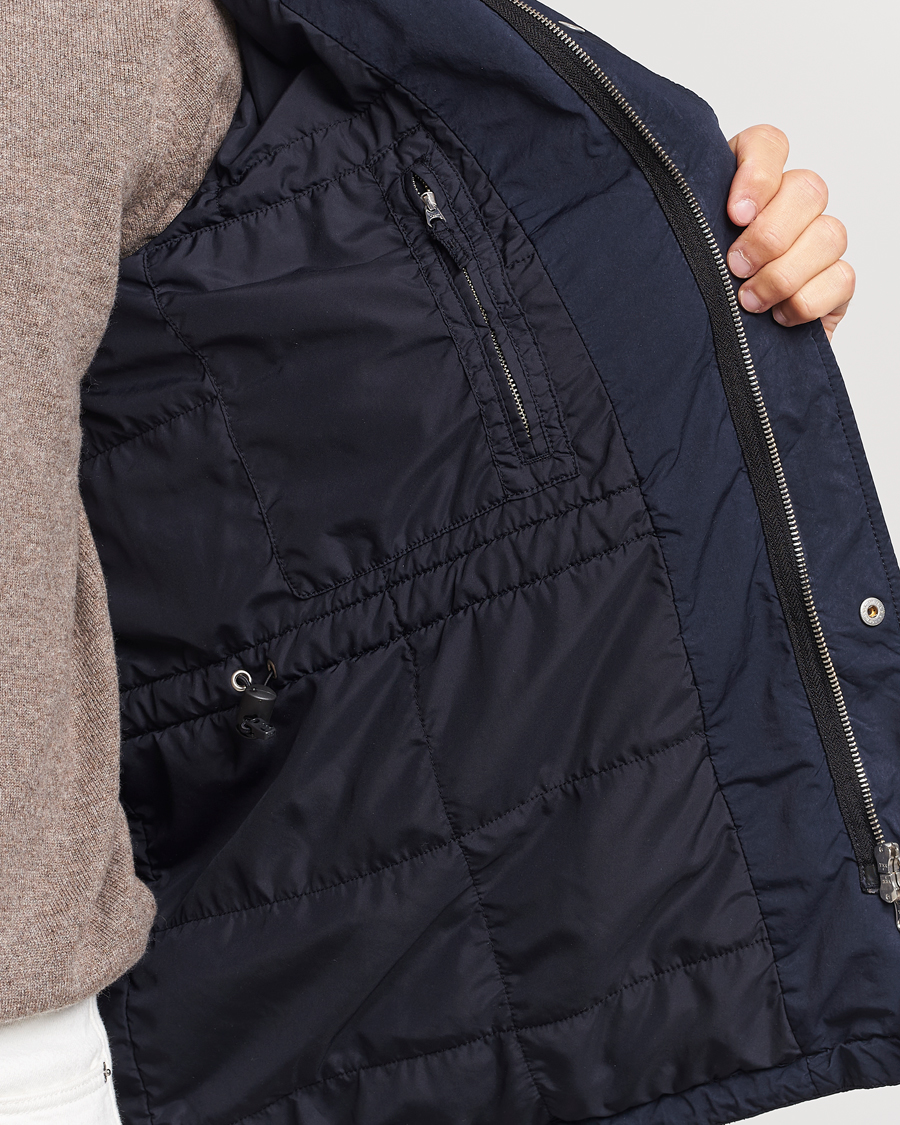 Herren | Jacken | Aspesi | Garment Dyed Field Jacket Navy