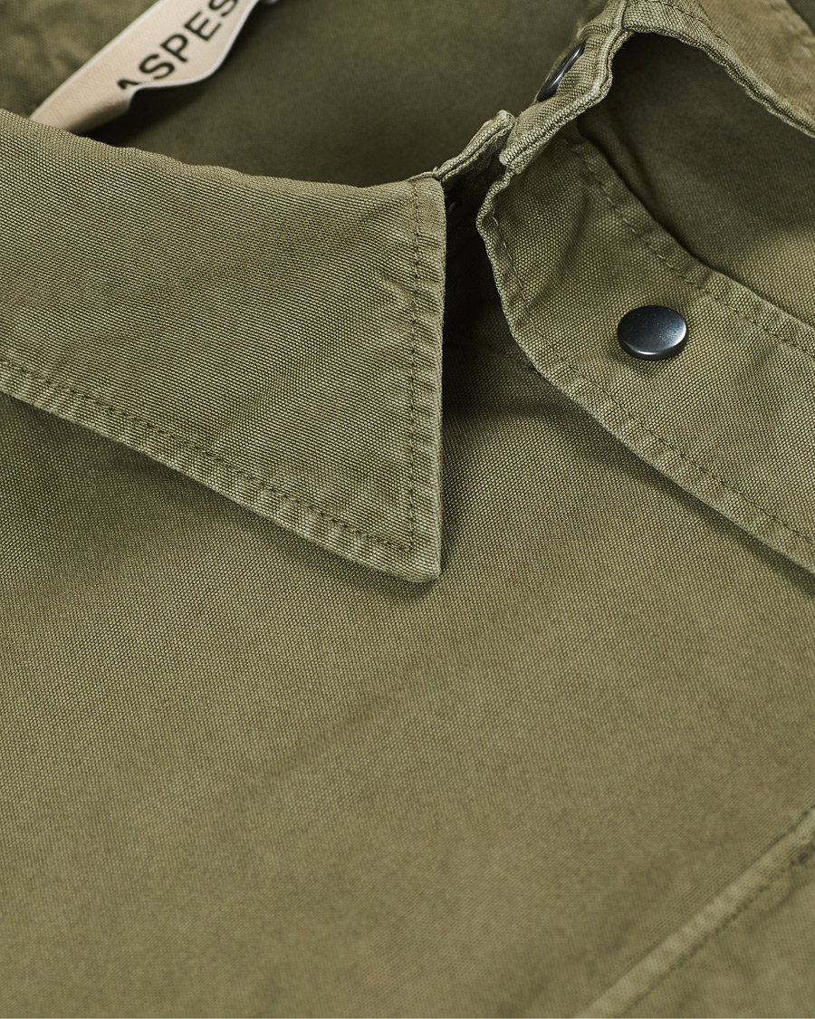 Herren | Hemden | Aspesi | Hercules Cotton Overshirt Light Military
