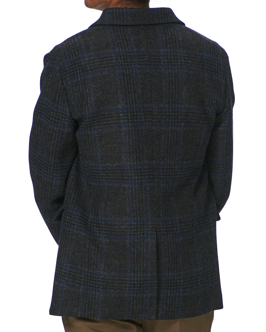 Herren | Sakkos | Aspesi | Kuki Tweed Blazer Grey Check