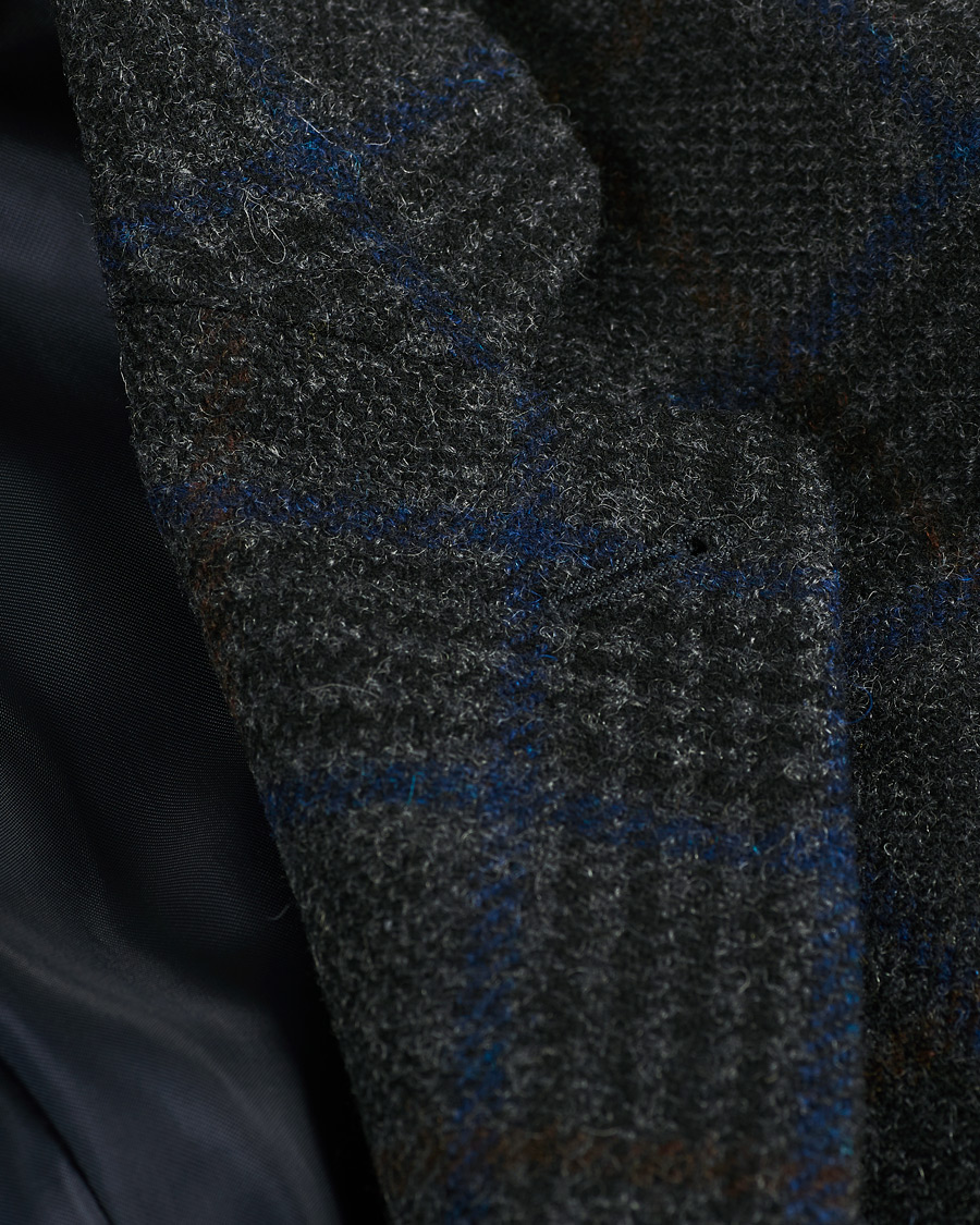 Herren | Sakkos | Aspesi | Kuki Tweed Blazer Grey Check