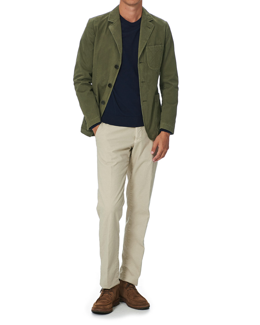 Herren | Sakkos | Aspesi | Murakami Garment Dyed Blazer Military