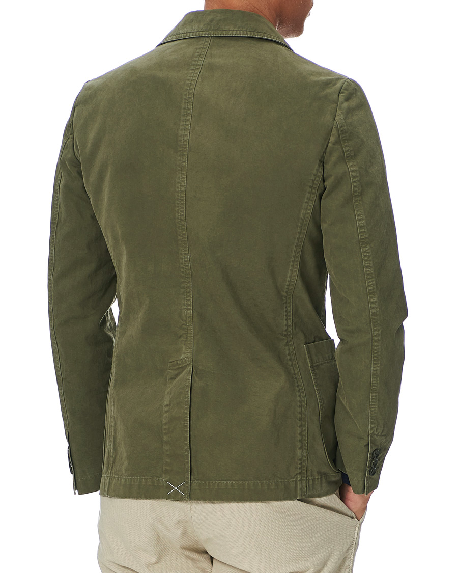 Herren | Sakkos | Aspesi | Murakami Garment Dyed Blazer Military