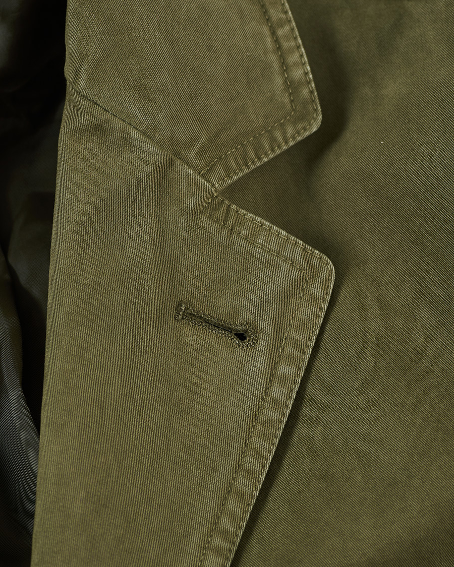 Herren | Sakkos | Aspesi | Murakami Garment Dyed Blazer Military