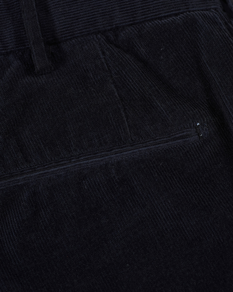 Herren | Hosen | Incotex | Slim Fit Corduroy Trousers Navy