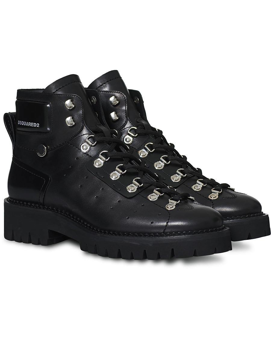 Herren | Dsquared2 Winter Boot Black Calf | Dsquared2 | Winter Boot Black Calf