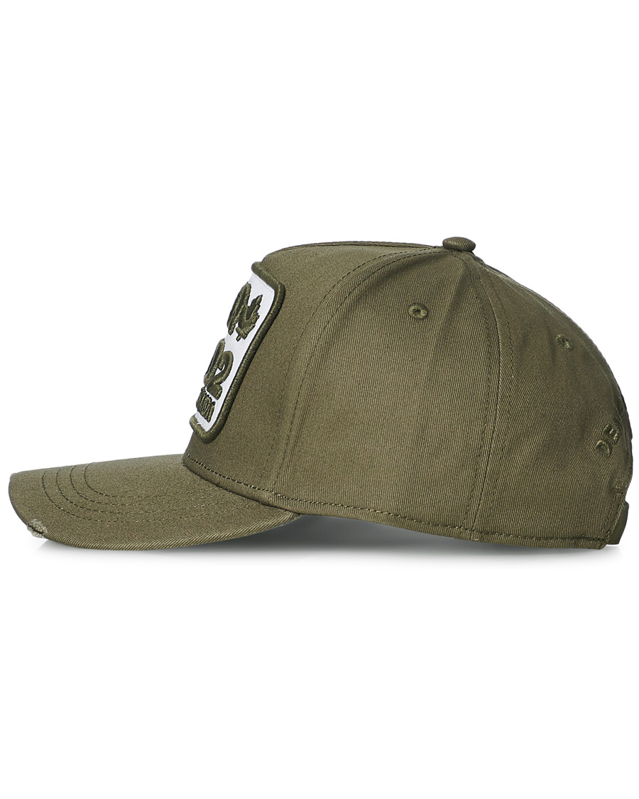 Herren | Dsquared2 Patch Baseball Cap Military | Dsquared2 | Patch Baseball Cap Military