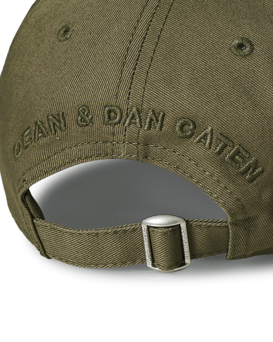 Herren | Dsquared2 Patch Baseball Cap Military | Dsquared2 | Patch Baseball Cap Military