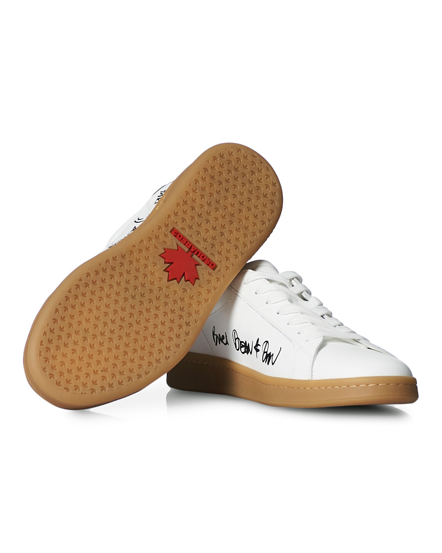 Herren | Dsquared2 The Canadian Leaf Sneaker White | Dsquared2 | The Canadian Leaf Sneaker White