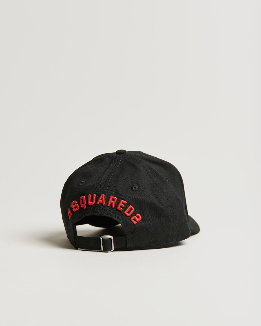 Black and red icon cap on sale