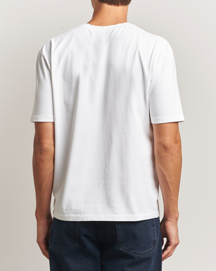Herren | T-Shirts | Drake's | Short Sleeve Hiking T-Shirt White