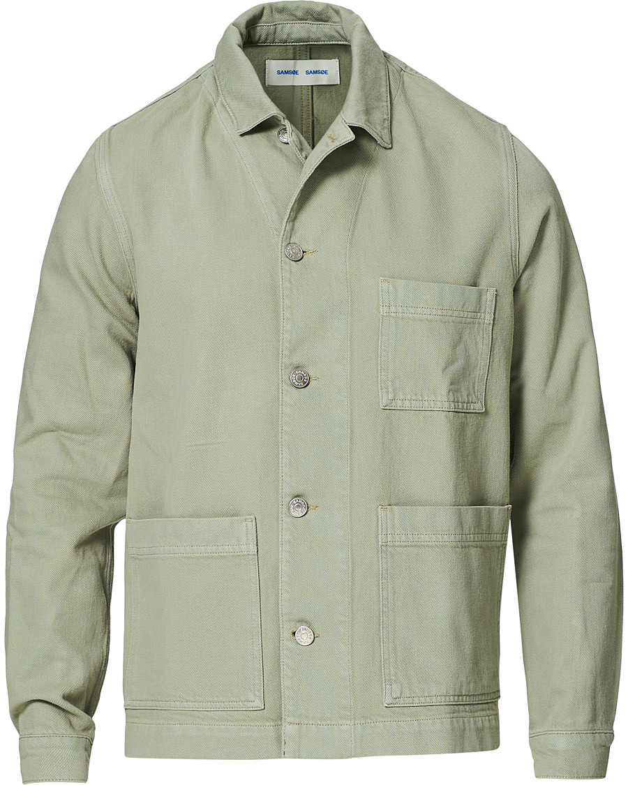 Herren | Hemden | Samsøe Samsøe | Samsøe & Samsøe New Worker Jacket Seagrass