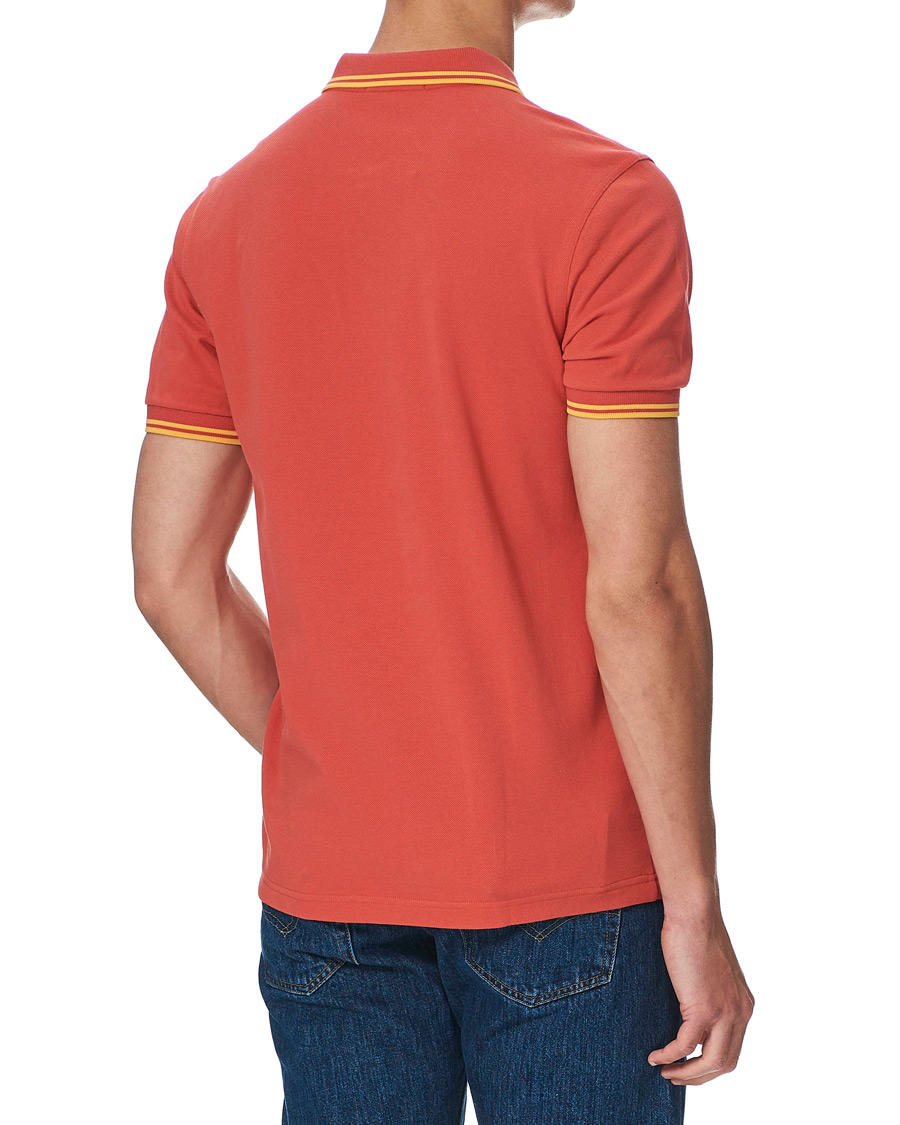 Herren | Poloshirts | Fred Perry | Twin Tip Polo Summer Red