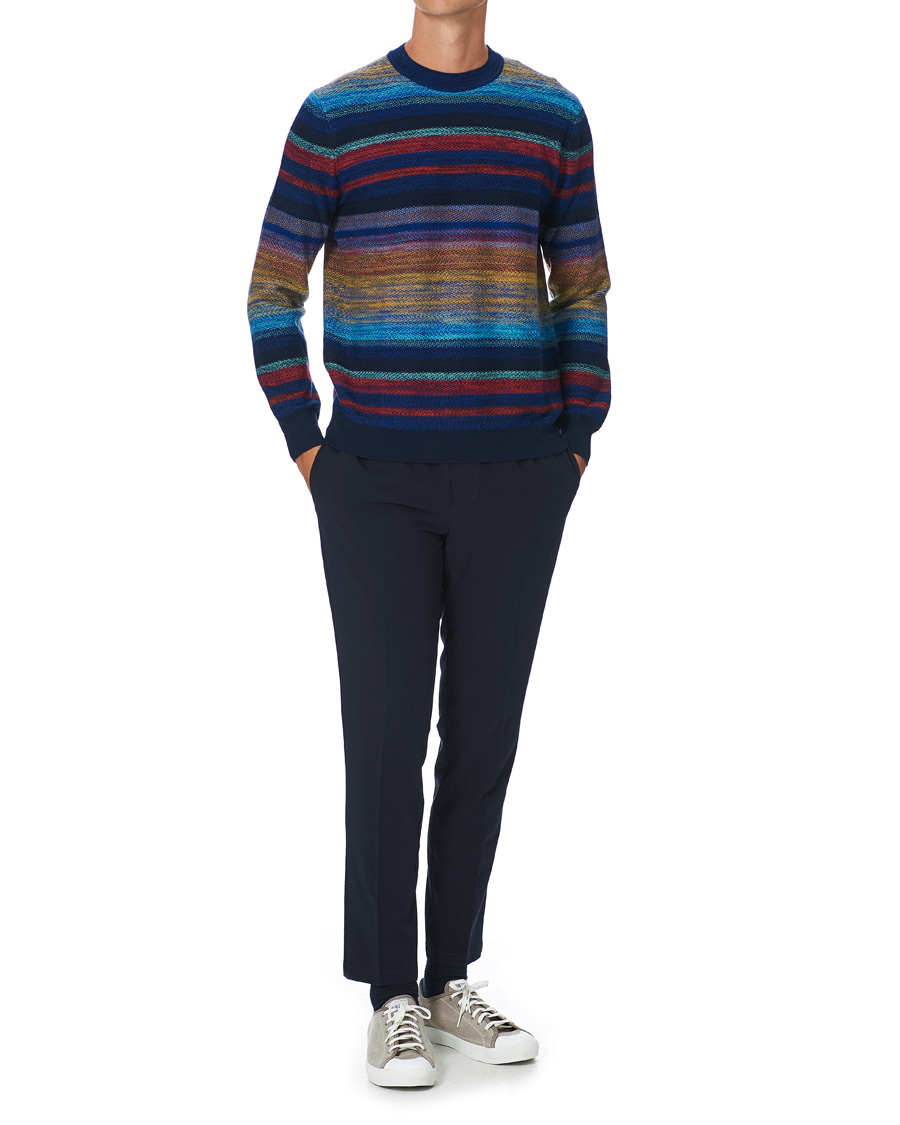 Herren | Pullover | Missoni | Striped Knitted Sweater Multicolor