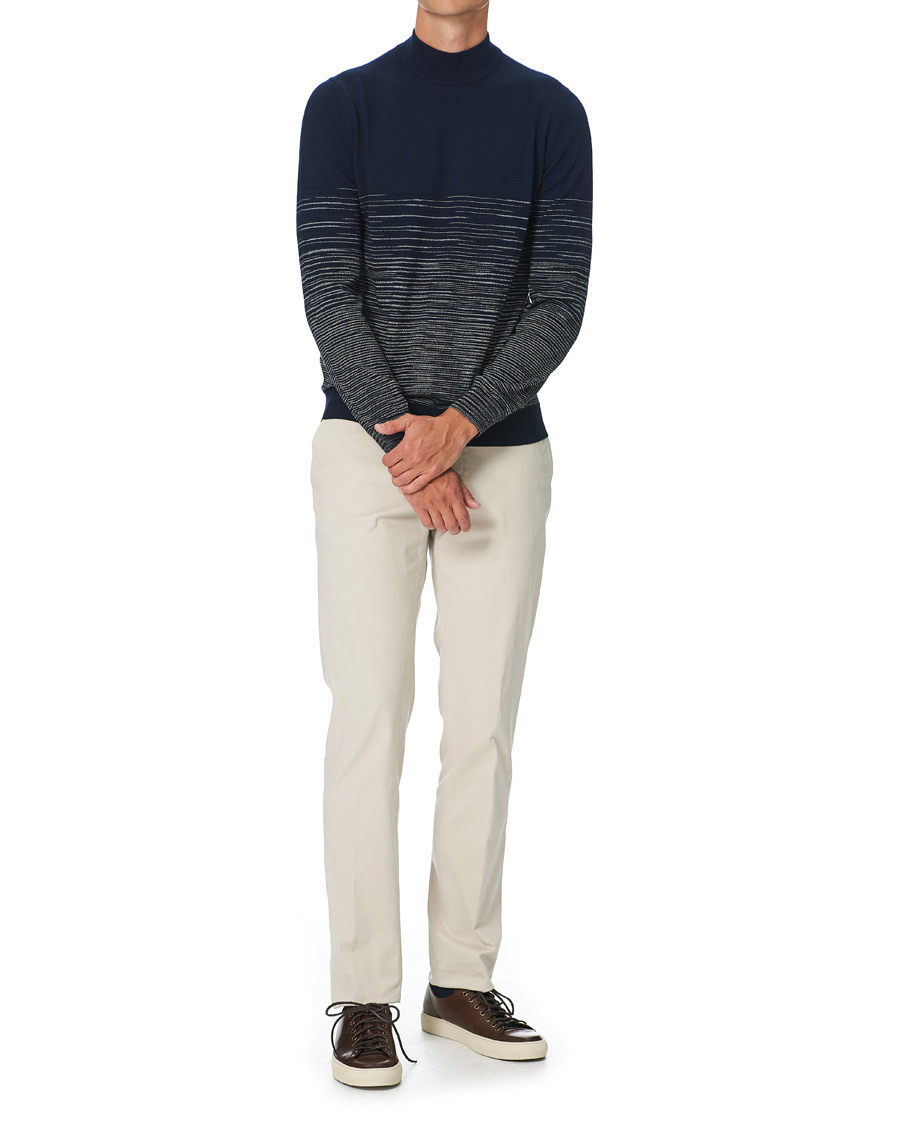 Herren | Pullover | Missoni | Gradient Wool Turtleneck Navy