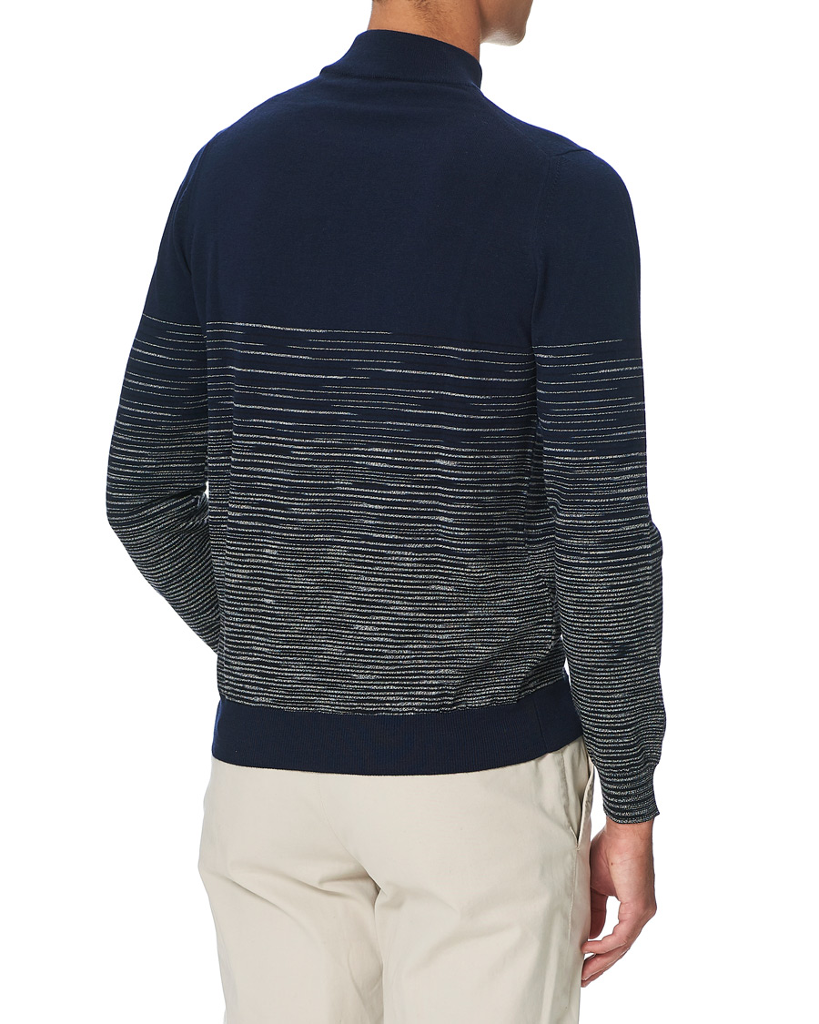 Herren | Pullover | Missoni | Gradient Wool Turtleneck Navy