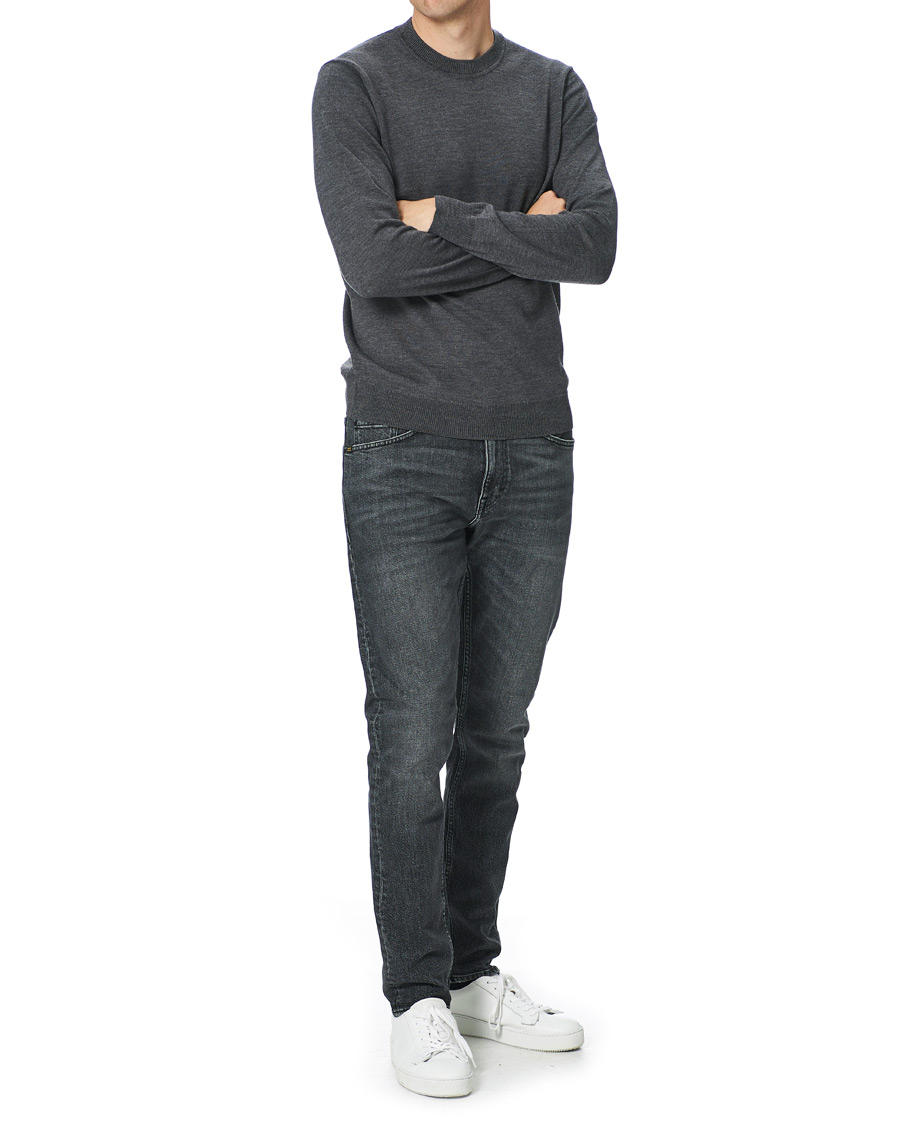 Herren | Pullover | NN07 | Ted Merino Crew Neck Pullover Antracite