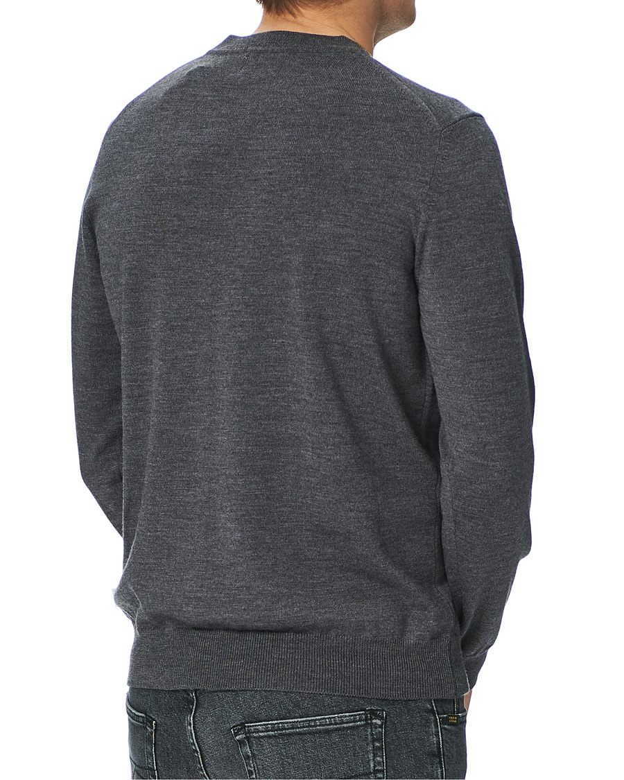 Herren | Pullover | NN07 | Ted Merino Crew Neck Pullover Antracite