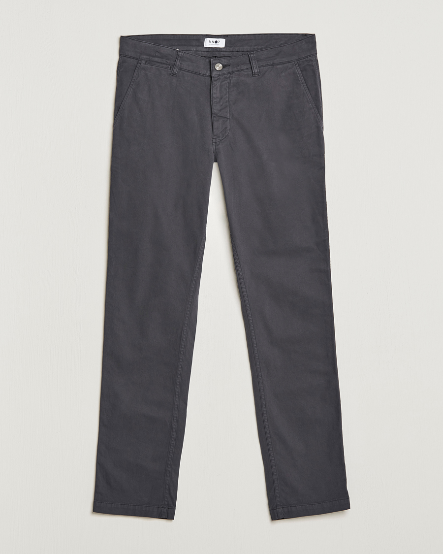 Herren | Hosen | NN07 | Marco Slim Fit Stretch Chinos Concrete