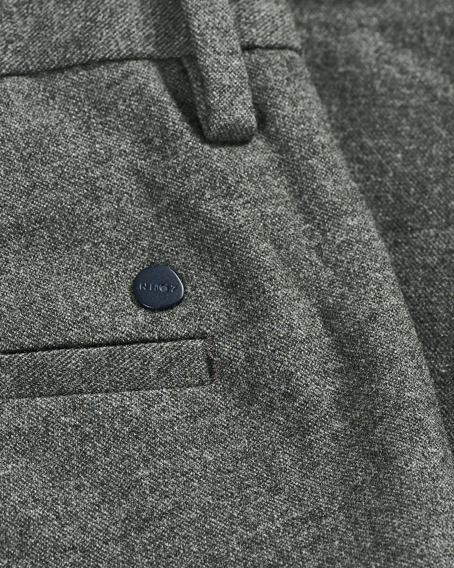 Herren | Hosen | NN07 | Theo Regular Fit Brushed Cotton Chinos Grey