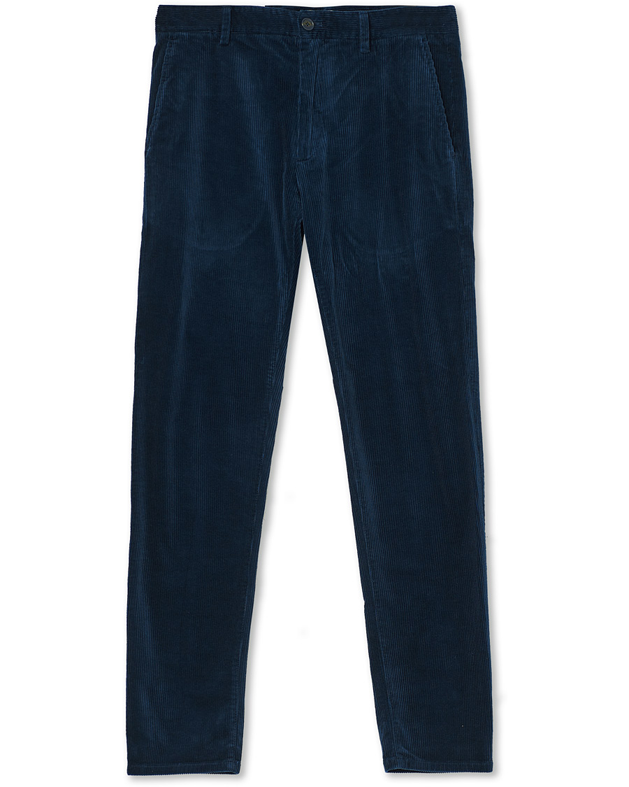 Herren | Hosen | NN07 | Karl Regular Fit Corduroy Trousers Ocean