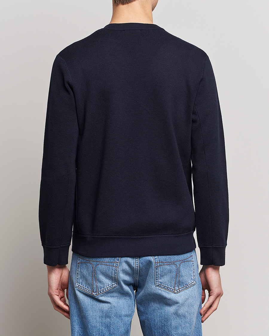 Herren | Pullover | NN07 | Luis Cotton/Modal Pullover Navy Blue