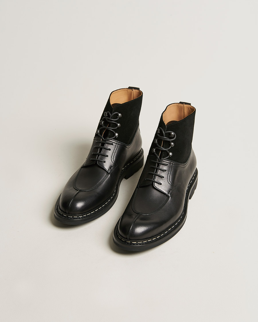 Herren | Schwarze Stiefel | Heschung | Ginkgo Boot Black
